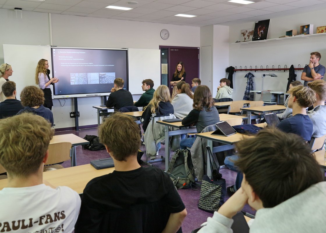 Jugendliche gestalten Potsdams Straßenräume